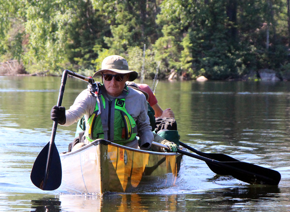 One-Arm Freedom Canoe Paddle